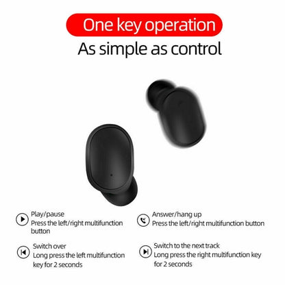 E6S LED Display TWS Wireless Bluetooth Earphone, E6S (White), E6S (Pink), E6S (Blue), E6S (Green)