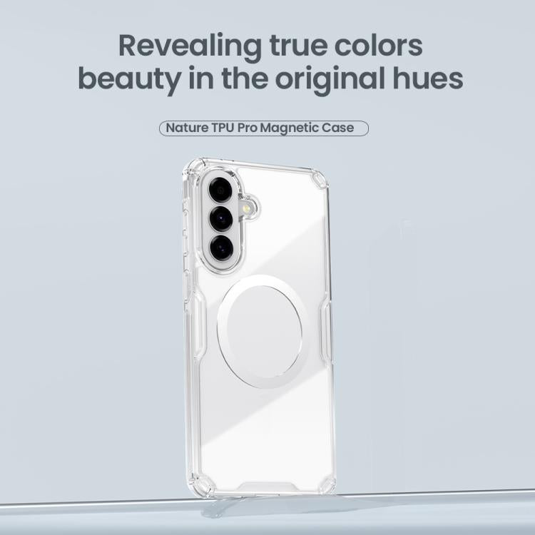 NILLKIN Ultra Clear Magnetic PC + TPU Phone Case, For Samsung Galaxy A57 5G, For Samsung Galaxy A56 5G