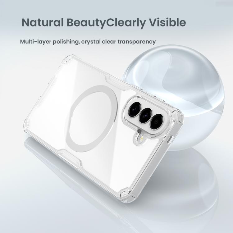 NILLKIN Ultra Clear Magnetic PC + TPU Phone Case, For Samsung Galaxy A57 5G, For Samsung Galaxy A56 5G