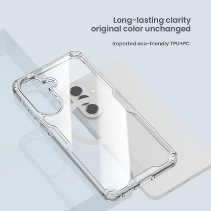 NILLKIN Ultra Clear Magnetic PC + TPU Phone Case, For Samsung Galaxy A57 5G, For Samsung Galaxy A56 5G