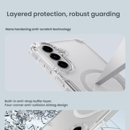 NILLKIN Ultra Clear Magnetic PC + TPU Phone Case, For Samsung Galaxy A57 5G, For Samsung Galaxy A56 5G