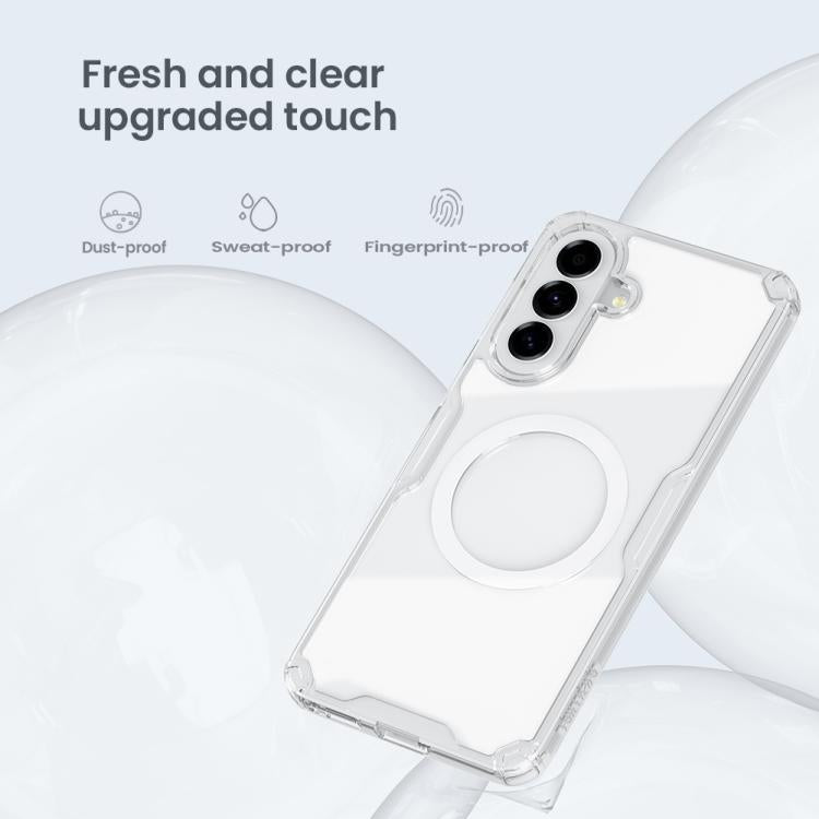 NILLKIN Ultra Clear Magnetic PC + TPU Phone Case, For Samsung Galaxy A57 5G, For Samsung Galaxy A56 5G