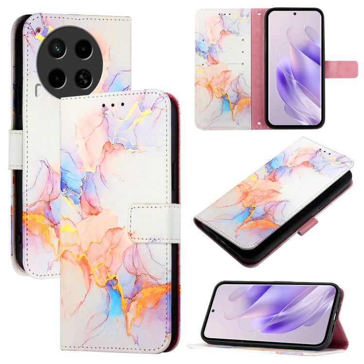 PT003 Marble Pattern Flip Leather Phone Case, For Tecno Camon 50 4G, For Tecno Spark Slim 5G, For Tecno Camon 40 Pro 4G, For Tecno Camon 40 4G, For Tecno Spark 30 5G / Pova 6 Neo 5G, For Tecno Pop 6C / Itel A18, For Tecno Spark 10 Pro Magic            ...