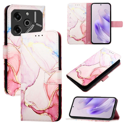 PT003 Marble Pattern Flip Leather Phone Case, For Tecno Camon 50 4G, For Tecno Spark Slim 5G, For Tecno Camon 40 Pro 4G, For Tecno Camon 40 4G, For Tecno Spark 30 5G / Pova 6 Neo 5G, For Tecno Pop 6C / Itel A18, For Tecno Spark 10 Pro Magic            ...