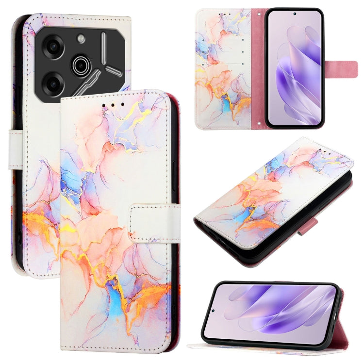 PT003 Marble Pattern Flip Leather Phone Case, For Tecno Camon 50 4G, For Tecno Spark Slim 5G, For Tecno Camon 40 Pro 4G, For Tecno Camon 40 4G, For Tecno Spark 30 5G / Pova 6 Neo 5G, For Tecno Pop 6C / Itel A18, For Tecno Spark 10 Pro Magic            ...