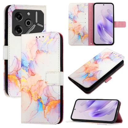 PT003 Marble Pattern Flip Leather Phone Case, For Tecno Camon 50 4G, For Tecno Spark Slim 5G, For Tecno Camon 40 Pro 4G, For Tecno Camon 40 4G, For Tecno Spark 30 5G / Pova 6 Neo 5G, For Tecno Pop 6C / Itel A18, For Tecno Spark 10 Pro Magic            ...