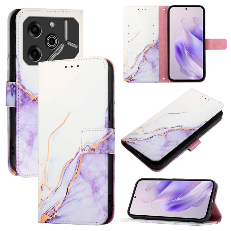 PT003 Marble Pattern Flip Leather Phone Case, For Tecno Camon 50 4G, For Tecno Spark Slim 5G, For Tecno Camon 40 Pro 4G, For Tecno Camon 40 4G, For Tecno Spark 30 5G / Pova 6 Neo 5G, For Tecno Pop 6C / Itel A18, For Tecno Spark 10 Pro Magic            ...