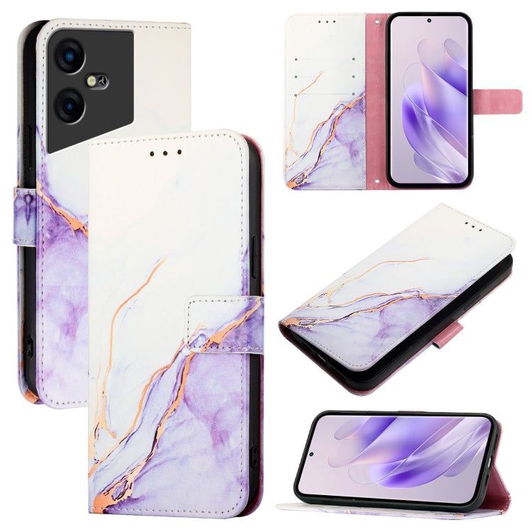 PT003 Marble Pattern Flip Leather Phone Case, For Tecno Pova Neo 3, For Tecno Pova 5 4G, For Tecno Camon 20 Premier 5G CK9N, For Tecno Camon 20 Pro 5G, For Tecno Camon 20 / 20 Pro 4G, For Tecno Pop 7 / Pop 7 Pro, For Tecno Spark Go 2023                ...