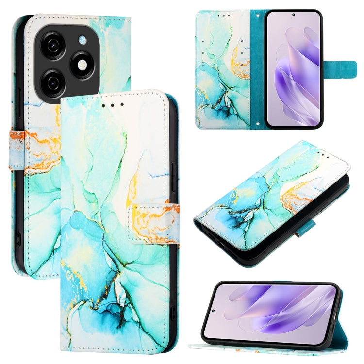 PT003 Marble Pattern Flip Leather Phone Case, For Tecno Camon 50 4G, For Tecno Spark Slim 5G, For Tecno Camon 40 Pro 4G, For Tecno Camon 40 4G, For Tecno Spark 30 5G / Pova 6 Neo 5G, For Tecno Pop 6C / Itel A18, For Tecno Spark 10 Pro Magic            ...