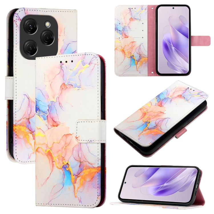 PT003 Marble Pattern Flip Leather Phone Case, For Tecno Camon 50 4G, For Tecno Spark Slim 5G, For Tecno Camon 40 Pro 4G, For Tecno Camon 40 4G, For Tecno Spark 30 5G / Pova 6 Neo 5G, For Tecno Pop 6C / Itel A18, For Tecno Spark 10 Pro Magic            ...