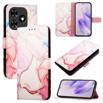 PT003 Marble Pattern Flip Leather Phone Case, For Tecno Camon 50 4G, For Tecno Spark Slim 5G, For Tecno Camon 40 Pro 4G, For Tecno Camon 40 4G, For Tecno Spark 30 5G / Pova 6 Neo 5G, For Tecno Pop 6C / Itel A18, For Tecno Spark 10 Pro Magic            ...