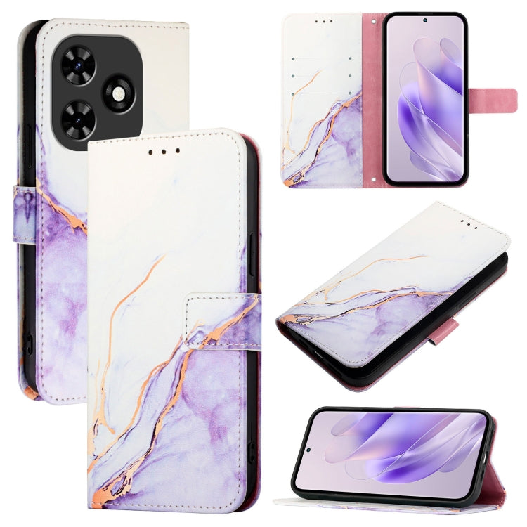 PT003 Marble Pattern Flip Leather Phone Case, For Tecno Camon 50 4G, For Tecno Spark Slim 5G, For Tecno Camon 40 Pro 4G, For Tecno Camon 40 4G, For Tecno Spark 30 5G / Pova 6 Neo 5G, For Tecno Pop 6C / Itel A18, For Tecno Spark 10 Pro Magic            ...