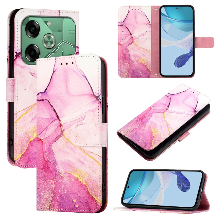 PT003 Marble Pattern Flip Leather Phone Case, For Tecno Camon 50 4G, For Tecno Spark Slim 5G, For Tecno Camon 40 Pro 4G, For Tecno Camon 40 4G, For Tecno Spark 30 5G / Pova 6 Neo 5G, For Tecno Pop 6C / Itel A18, For Tecno Spark 10 Pro Magic            ...