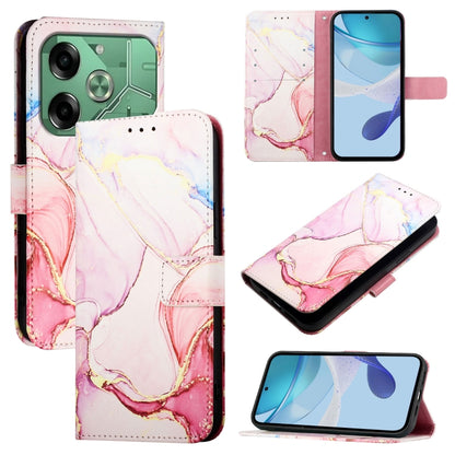 PT003 Marble Pattern Flip Leather Phone Case, For Tecno Camon 50 4G, For Tecno Spark Slim 5G, For Tecno Camon 40 Pro 4G, For Tecno Camon 40 4G, For Tecno Spark 30 5G / Pova 6 Neo 5G, For Tecno Pop 6C / Itel A18, For Tecno Spark 10 Pro Magic            ...