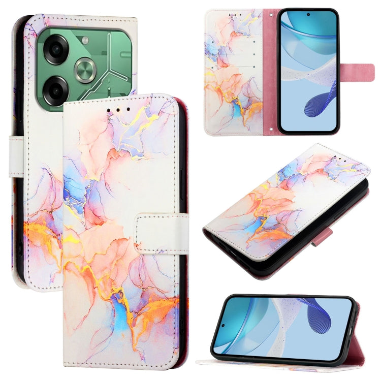 PT003 Marble Pattern Flip Leather Phone Case, For Tecno Camon 50 4G, For Tecno Spark Slim 5G, For Tecno Camon 40 Pro 4G, For Tecno Camon 40 4G, For Tecno Spark 30 5G / Pova 6 Neo 5G, For Tecno Pop 6C / Itel A18, For Tecno Spark 10 Pro Magic            ...