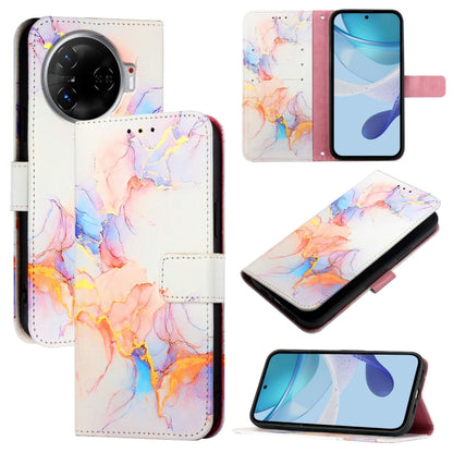 PT003 Marble Pattern Flip Leather Phone Case, For Tecno Camon 50 4G, For Tecno Spark Slim 5G, For Tecno Camon 40 Pro 4G, For Tecno Camon 40 4G, For Tecno Spark 30 5G / Pova 6 Neo 5G, For Tecno Pop 6C / Itel A18, For Tecno Spark 10 Pro Magic            ...