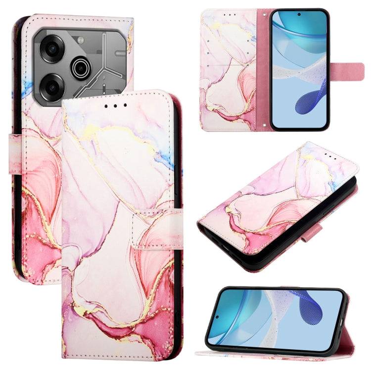 PT003 Marble Pattern Flip Leather Phone Case, For Tecno Camon 50 4G, For Tecno Spark Slim 5G, For Tecno Camon 40 Pro 4G, For Tecno Camon 40 4G, For Tecno Spark 30 5G / Pova 6 Neo 5G, For Tecno Pop 6C / Itel A18, For Tecno Spark 10 Pro Magic            ...