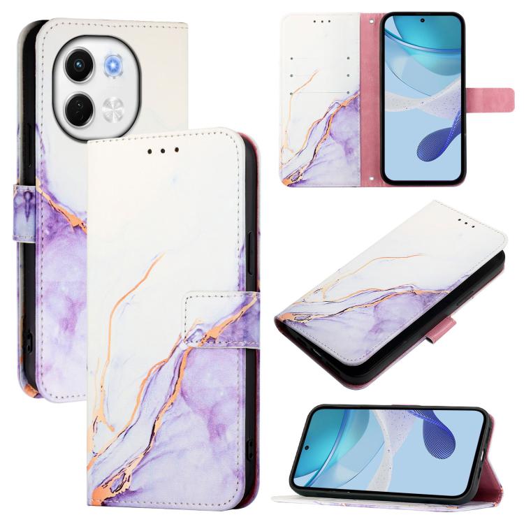 PT003 Marble Pattern Flip Leather Phone Case, For Tecno Camon 50 4G, For Tecno Spark Slim 5G, For Tecno Camon 40 Pro 4G, For Tecno Camon 40 4G, For Tecno Spark 30 5G / Pova 6 Neo 5G, For Tecno Pop 6C / Itel A18, For Tecno Spark 10 Pro Magic            ...