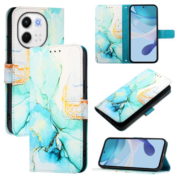 PT003 Marble Pattern Flip Leather Phone Case, For Tecno Camon 50 4G, For Tecno Spark Slim 5G, For Tecno Camon 40 Pro 4G, For Tecno Camon 40 4G, For Tecno Spark 30 5G / Pova 6 Neo 5G, For Tecno Pop 6C / Itel A18, For Tecno Spark 10 Pro Magic            ...