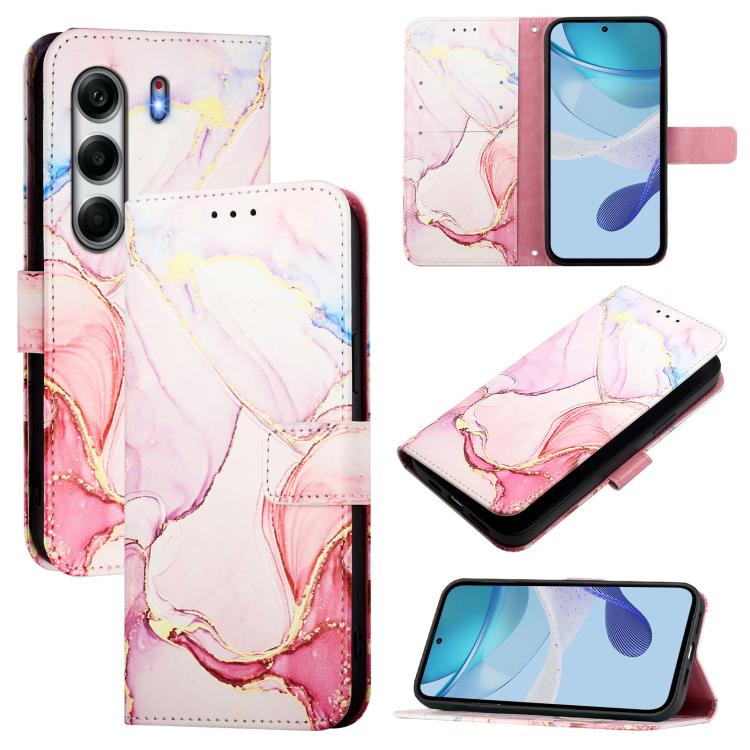 PT003 Marble Pattern Flip Leather Phone Case, For Tecno Camon 50 4G, For Tecno Spark Slim 5G, For Tecno Camon 40 Pro 4G, For Tecno Camon 40 4G, For Tecno Spark 30 5G / Pova 6 Neo 5G, For Tecno Pop 6C / Itel A18, For Tecno Spark 10 Pro Magic            ...