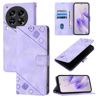 Skin Feel Embossed Leather Phone Case, For Tecno Camon 50 4G, For Tecno Spark Slim 5G, For Tecno Camon 40 Pro 4G, For Tecno Camon 40 Premier, For Tecno Camon 40 4G, For Tecno Spark 30 5G / Pova 6 Neo 5G, For Tecno Spark 30C 5G / Pop 9 5G, For Tecno Pop...