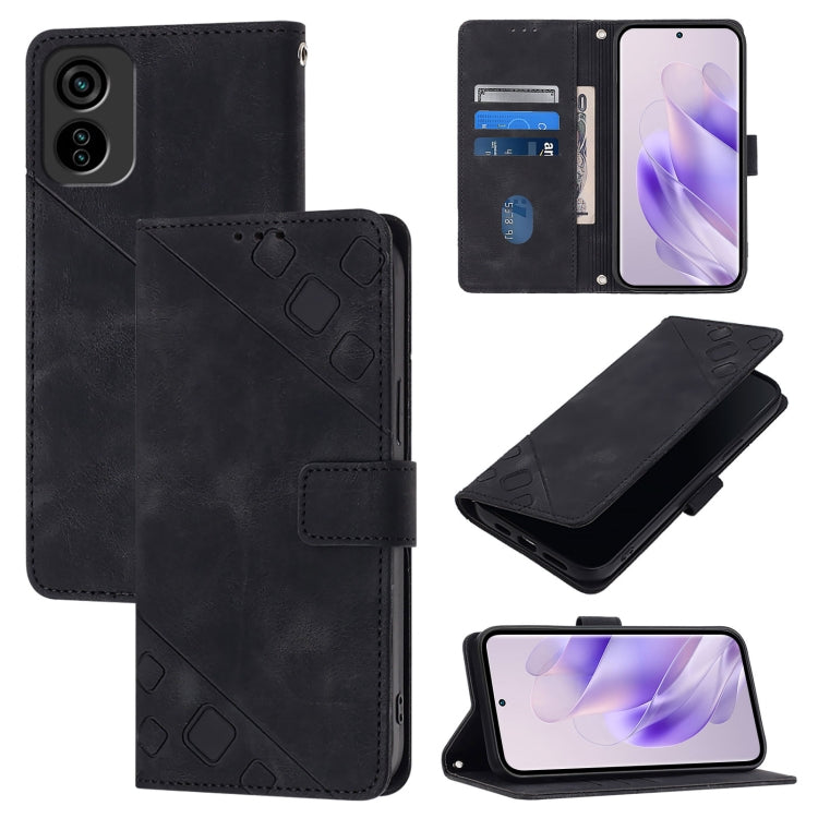 Skin Feel Embossed Leather Phone Case, For Tecno Camon 50 4G, For Tecno Spark Slim 5G, For Tecno Camon 40 Pro 4G, For Tecno Camon 40 Premier, For Tecno Camon 40 4G, For Tecno Spark 30 5G / Pova 6 Neo 5G, For Tecno Spark 30C 5G / Pop 9 5G, For Tecno Pop...
