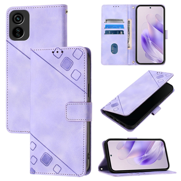 Skin Feel Embossed Leather Phone Case, For Tecno Camon 50 4G, For Tecno Spark Slim 5G, For Tecno Camon 40 Pro 4G, For Tecno Camon 40 Premier, For Tecno Camon 40 4G, For Tecno Spark 30 5G / Pova 6 Neo 5G, For Tecno Spark 30C 5G / Pop 9 5G, For Tecno Pop...