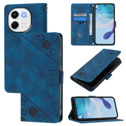 Skin Feel Embossed Leather Phone Case, For Tecno Camon 50 4G, For Tecno Spark Slim 5G, For Tecno Camon 40 Pro 4G, For Tecno Camon 40 Premier, For Tecno Camon 40 4G, For Tecno Spark 30 5G / Pova 6 Neo 5G, For Tecno Spark 30C 5G / Pop 9 5G, For Tecno Pop...
