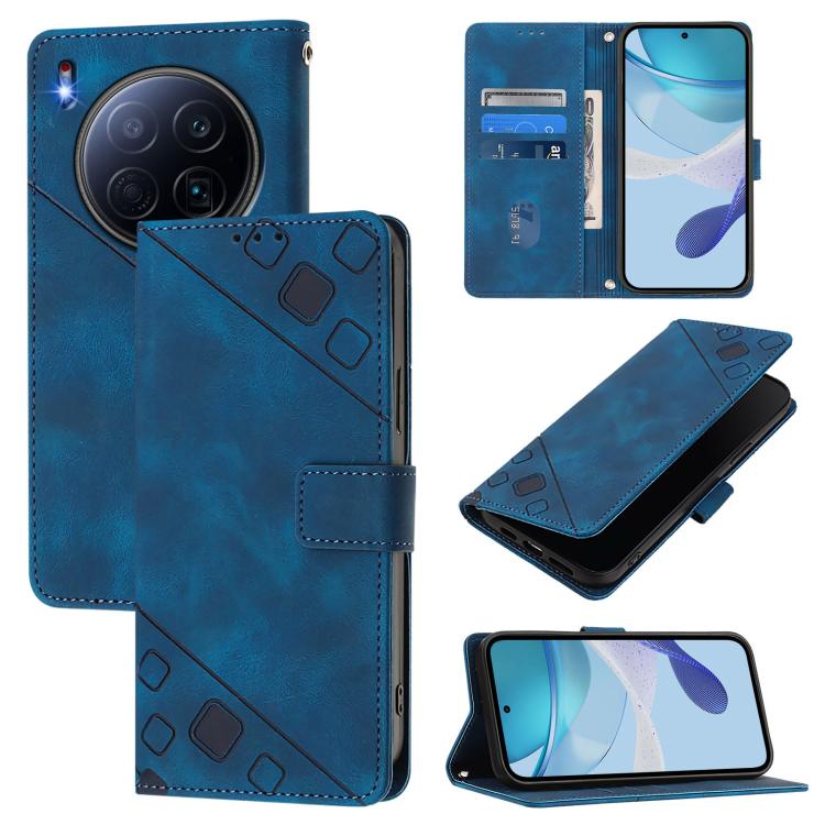 Skin Feel Embossed Leather Phone Case, For Tecno Camon 50 4G, For Tecno Spark Slim 5G, For Tecno Camon 40 Pro 4G, For Tecno Camon 40 Premier, For Tecno Camon 40 4G, For Tecno Spark 30 5G / Pova 6 Neo 5G, For Tecno Spark 30C 5G / Pop 9 5G, For Tecno Pop...