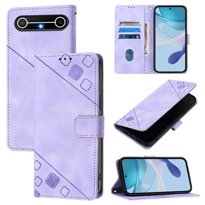 Skin Feel Embossed Leather Phone Case, For Tecno Camon 50 4G, For Tecno Spark Slim 5G, For Tecno Camon 40 Pro 4G, For Tecno Camon 40 Premier, For Tecno Camon 40 4G, For Tecno Spark 30 5G / Pova 6 Neo 5G, For Tecno Spark 30C 5G / Pop 9 5G, For Tecno Pop...