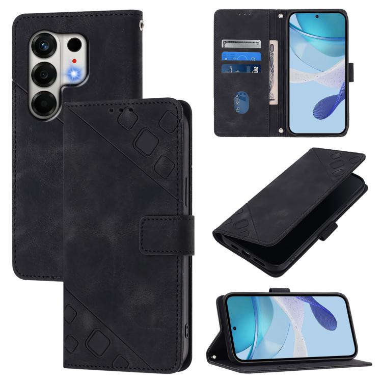 Skin Feel Embossed Leather Phone Case, For Tecno Camon 50 4G, For Tecno Spark Slim 5G, For Tecno Camon 40 Pro 4G, For Tecno Camon 40 Premier, For Tecno Camon 40 4G, For Tecno Spark 30 5G / Pova 6 Neo 5G, For Tecno Spark 30C 5G / Pop 9 5G, For Tecno Pop...
