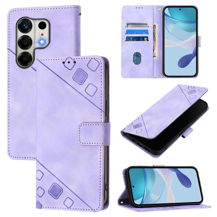 Skin Feel Embossed Leather Phone Case, For Tecno Camon 50 4G, For Tecno Spark Slim 5G, For Tecno Camon 40 Pro 4G, For Tecno Camon 40 Premier, For Tecno Camon 40 4G, For Tecno Spark 30 5G / Pova 6 Neo 5G, For Tecno Spark 30C 5G / Pop 9 5G, For Tecno Pop...