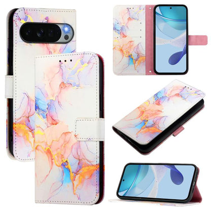 PT003 Marble Pattern Flip Leather Phone Case, For Google Pixel 11 Pro XL, For Google Pixel 11 Pro / 11, For Google Pixel 10 Pro XL, For Google Pixel 10 / 10 Pro, For Google Pixel 9a, For Google Pixel 9 Pro XL, For Google Pixel 9, For Google Pixel 8a   ...