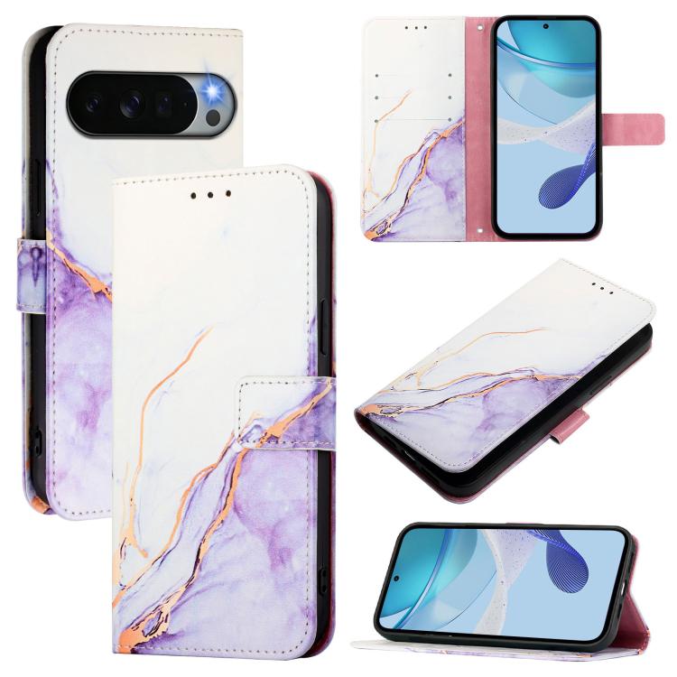 PT003 Marble Pattern Flip Leather Phone Case, For Google Pixel 11 Pro XL, For Google Pixel 11 Pro / 11, For Google Pixel 10 Pro XL, For Google Pixel 10 / 10 Pro, For Google Pixel 9a, For Google Pixel 9 Pro XL, For Google Pixel 9, For Google Pixel 8a   ...