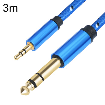3662-3662BK 3.5mm Male to 6.35mm Male Stereo Amplifier Audio Cable, 1m, 2m, 3m