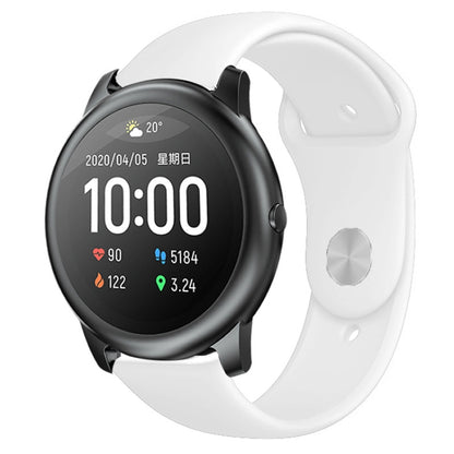 Silicone Reverse Buckle Replacement Wrist Strap, For Xiaomi Haylou Solar