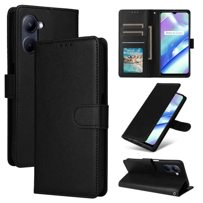 3-Card Slots Multifunctional Leather Phone Case, For Realme 16 5G Global, For Realme 16 Pro+ 5G Global, For Realme 16 Pro 5G Global, For Realme 14 5G, For Realme 14 Pro+ 5G Global, For Realme 14 Pro 5G Global, For Realme C75 4G / 14X 5G Global         ...