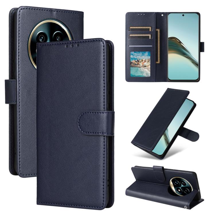 3-Card Slots Multifunctional Leather Phone Case, For Realme 16 5G Global, For Realme 16 Pro+ 5G Global, For Realme 16 Pro 5G Global, For Realme 14 5G, For Realme 14 Pro+ 5G Global, For Realme 14 Pro 5G Global, For Realme C75 4G / 14X 5G Global         ...