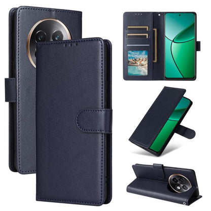 3-Card Slots Multifunctional Leather Phone Case, For Realme 16 5G Global, For Realme 16 Pro+ 5G Global, For Realme 16 Pro 5G Global, For Realme 14 5G, For Realme 14 Pro+ 5G Global, For Realme 14 Pro 5G Global, For Realme C75 4G / 14X 5G Global         ...