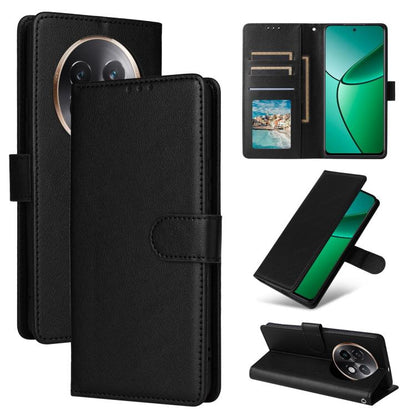 3-Card Slots Multifunctional Leather Phone Case, For Realme 16 5G Global, For Realme 16 Pro+ 5G Global, For Realme 16 Pro 5G Global, For Realme 14 5G, For Realme 14 Pro+ 5G Global, For Realme 14 Pro 5G Global, For Realme C75 4G / 14X 5G Global         ...
