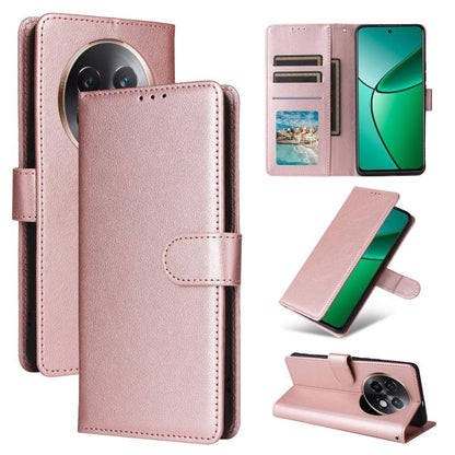 3-Card Slots Multifunctional Leather Phone Case, For Realme 16 5G Global, For Realme 16 Pro+ 5G Global, For Realme 16 Pro 5G Global, For Realme 14 5G, For Realme 14 Pro+ 5G Global, For Realme 14 Pro 5G Global, For Realme C75 4G / 14X 5G Global         ...