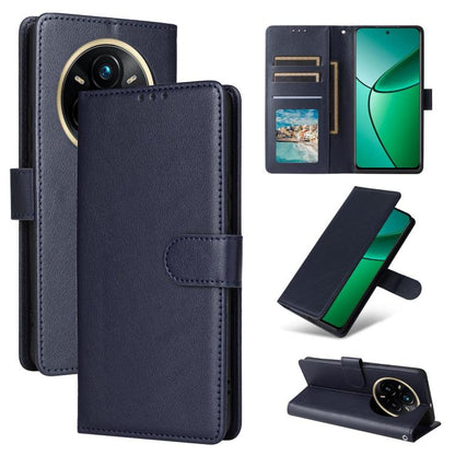 3-Card Slots Multifunctional Leather Phone Case, For Realme 16 5G Global, For Realme 16 Pro+ 5G Global, For Realme 16 Pro 5G Global, For Realme 14 5G, For Realme 14 Pro+ 5G Global, For Realme 14 Pro 5G Global, For Realme C75 4G / 14X 5G Global         ...