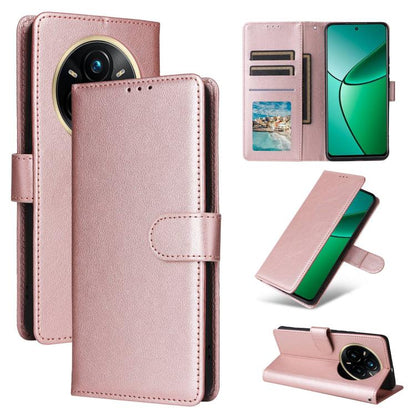 3-Card Slots Multifunctional Leather Phone Case, For Realme 16 5G Global, For Realme 16 Pro+ 5G Global, For Realme 16 Pro 5G Global, For Realme 14 5G, For Realme 14 Pro+ 5G Global, For Realme 14 Pro 5G Global, For Realme C75 4G / 14X 5G Global         ...