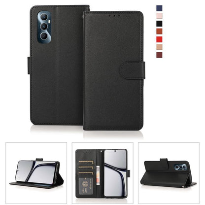 3-Card Slots Multifunctional Leather Phone Case, For Realme 16 5G Global, For Realme 16 Pro+ 5G Global, For Realme 16 Pro 5G Global, For Realme 14 5G, For Realme 14 Pro+ 5G Global, For Realme 14 Pro 5G Global, For Realme C75 4G / 14X 5G Global         ...