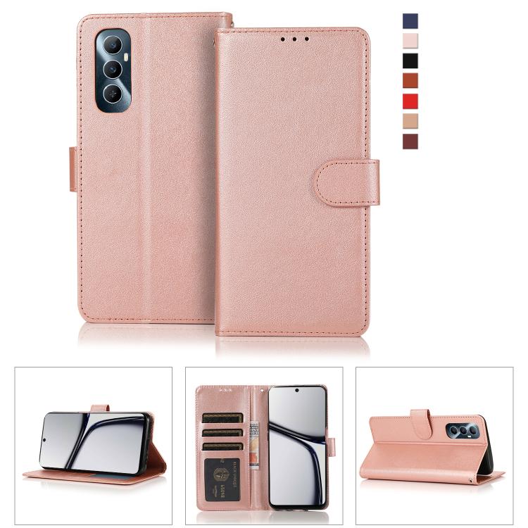 3-Card Slots Multifunctional Leather Phone Case, For Realme 16 5G Global, For Realme 16 Pro+ 5G Global, For Realme 16 Pro 5G Global, For Realme 14 5G, For Realme 14 Pro+ 5G Global, For Realme 14 Pro 5G Global, For Realme C75 4G / 14X 5G Global         ...