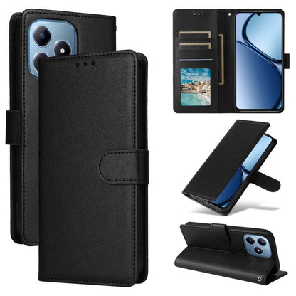 3-Card Slots Multifunctional Leather Phone Case, For Realme 16 5G Global, For Realme 16 Pro+ 5G Global, For Realme 16 Pro 5G Global, For Realme 14 5G, For Realme 14 Pro+ 5G Global, For Realme 14 Pro 5G Global, For Realme C75 4G / 14X 5G Global         ...