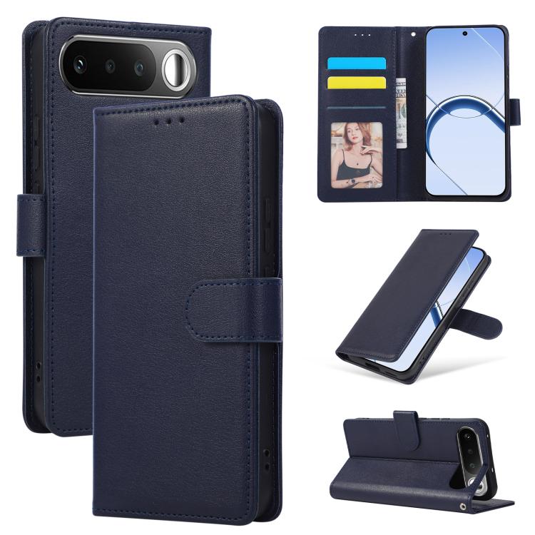 3-Card Slots Multifunctional Leather Phone Case, For Realme 16 5G Global, For Realme 16 Pro+ 5G Global, For Realme 16 Pro 5G Global, For Realme 14 5G, For Realme 14 Pro+ 5G Global, For Realme 14 Pro 5G Global, For Realme C75 4G / 14X 5G Global         ...