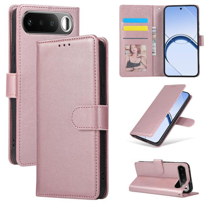 3-Card Slots Multifunctional Leather Phone Case, For Realme 16 5G Global, For Realme 16 Pro+ 5G Global, For Realme 16 Pro 5G Global, For Realme 14 5G, For Realme 14 Pro+ 5G Global, For Realme 14 Pro 5G Global, For Realme C75 4G / 14X 5G Global         ...