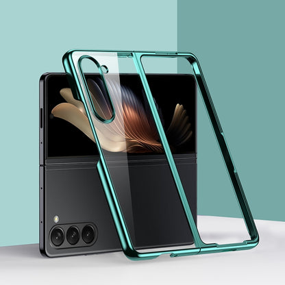 6D Electroplating PC Shockproof Phone Case, For Galaxy Z Fold8 Ultra 5G, For Galaxy Z Flip8 5G, For Samsung Galaxy Z Flip7, For Samsung Galaxy Z Flip6, For Samsung Galaxy Z Fold6