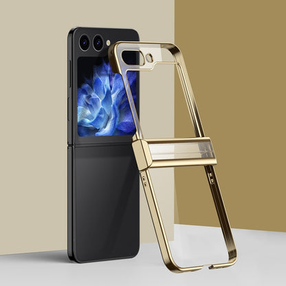 Three Parts 6D Electroplating PC Shockproof Phone Case, For Galaxy Z Fold8 Ultra 5G, For Galaxy Z Flip8 5G, For Samsung Galaxy Z Flip7 FE / Flip6, For Samsung Galaxy Z Fold7 5G, For Samsung Galaxy Z Flip7 5G, For Samsung Galaxy Z Fold6